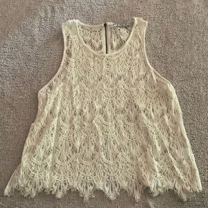 Boutique lace top